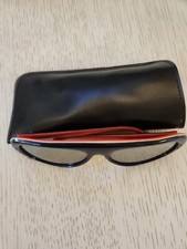 Vintage 70 s Mirror Lens Sunglasses - Red / Blue Japan - Very Nice