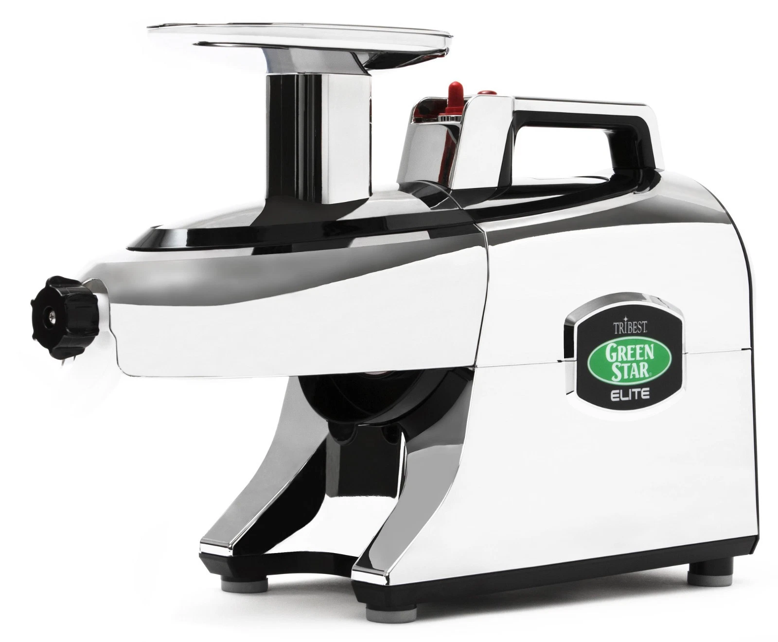 Tribest Greenstar Elite GSE-5050 Jumbo Twin Gear Slow Masticating Juicer Chrome