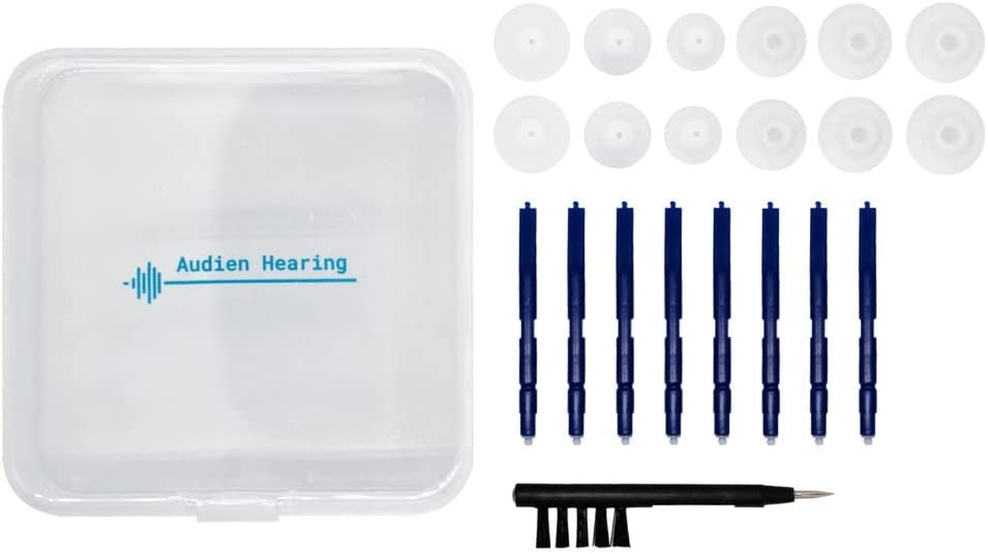 Audien Hearing Amplifier EV3 Accessories Kit, Silicone Dome Earbuds