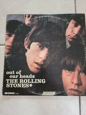 THE ROLLING STONES OUT OF OUR HEADS LONDON LL 3429 MONO RIP Mr