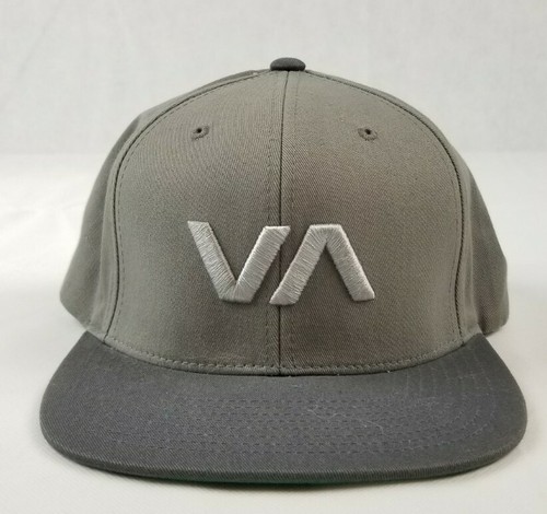 RVCA VA puff embroidery Snapback flat 