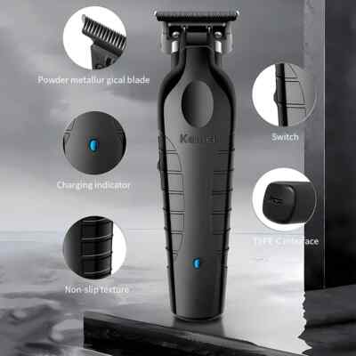 Kemei 2299 Men Hair Trimmer 0mm Clipper Professional Electric