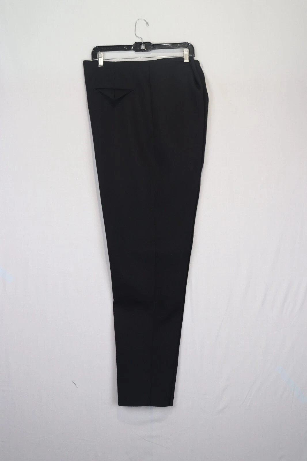 Bottega Veneta o1rshd1123 Pantaloni da taschino doppio logo lana compatta nero 52