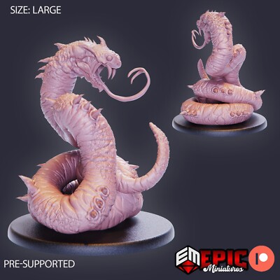 Giant Sand Snakes Set by Epic Miniatures 