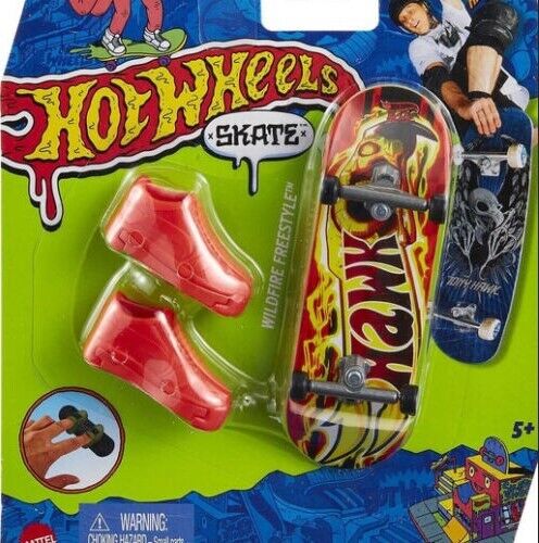 Tony Hawk Hot Wheels Skate Fingerboard & Shoes Rare Skateboards