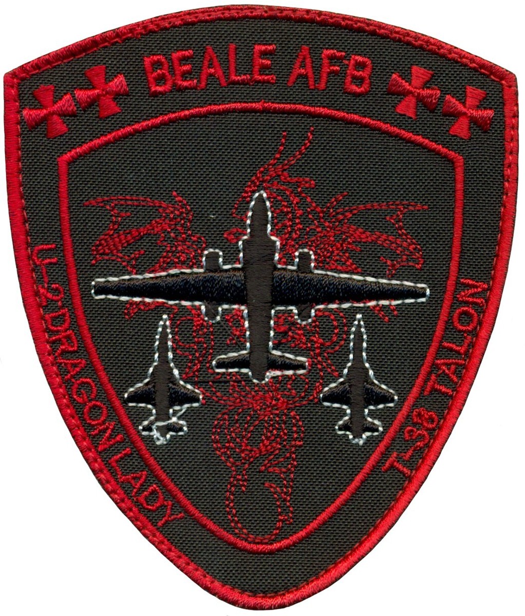 USAF 1st RECONNAISSANCE SQUADRON – T-38 & U-2 PATCH | eBay