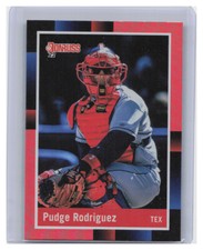 Ivan Rodriguez 2022  Donruss Variation HOLO RED #276 - Texas Rangers