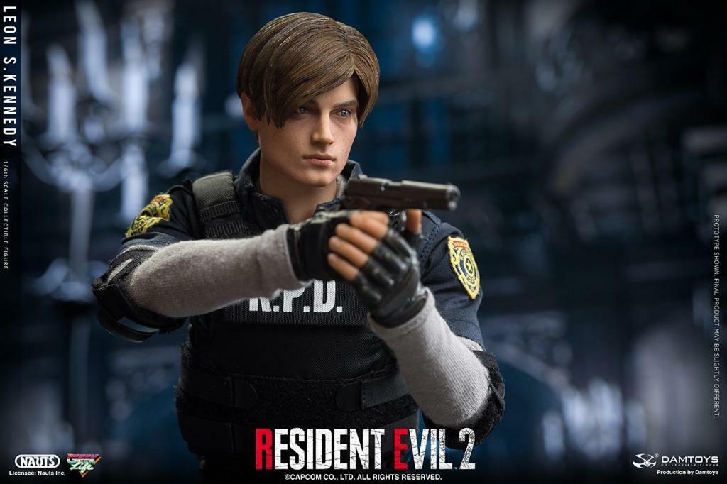Ready Damtoys Dms030 Resident Evil 2 Leon S Kennedy 1 6 Figure New Ebay