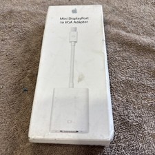 New sealed GENUINE Apple Mini Display Port to VGA adapter Original MB572Z/B