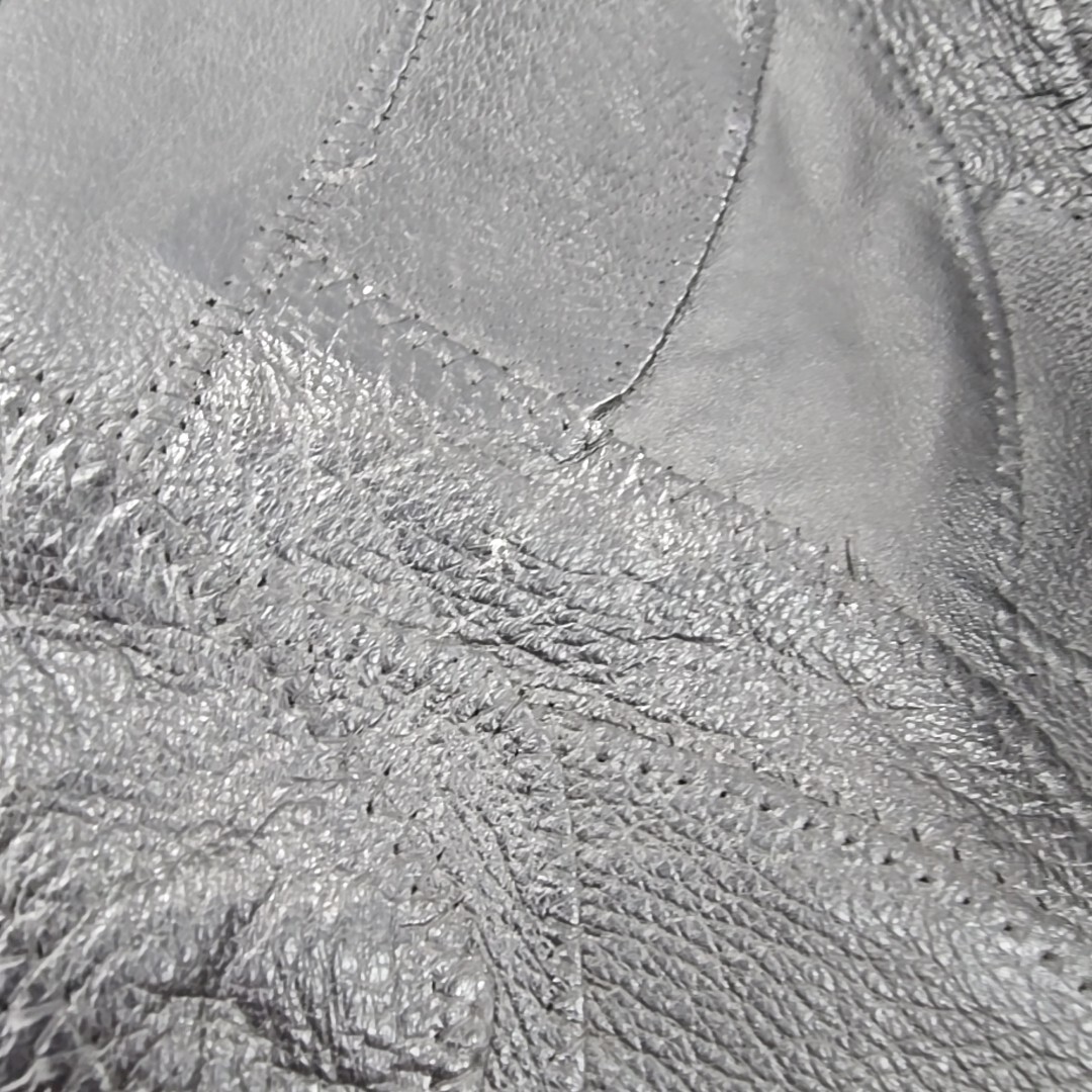 Flight Path Men's Patchwork Black Full Zip Leathe… - image 8