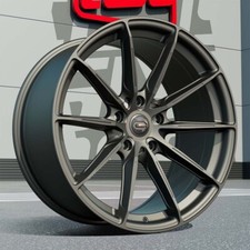20" C9 CORTEZ Alloy Wheel Matte Gunmetal 20x10.0 5x112 et35 SINGLE WHEEL