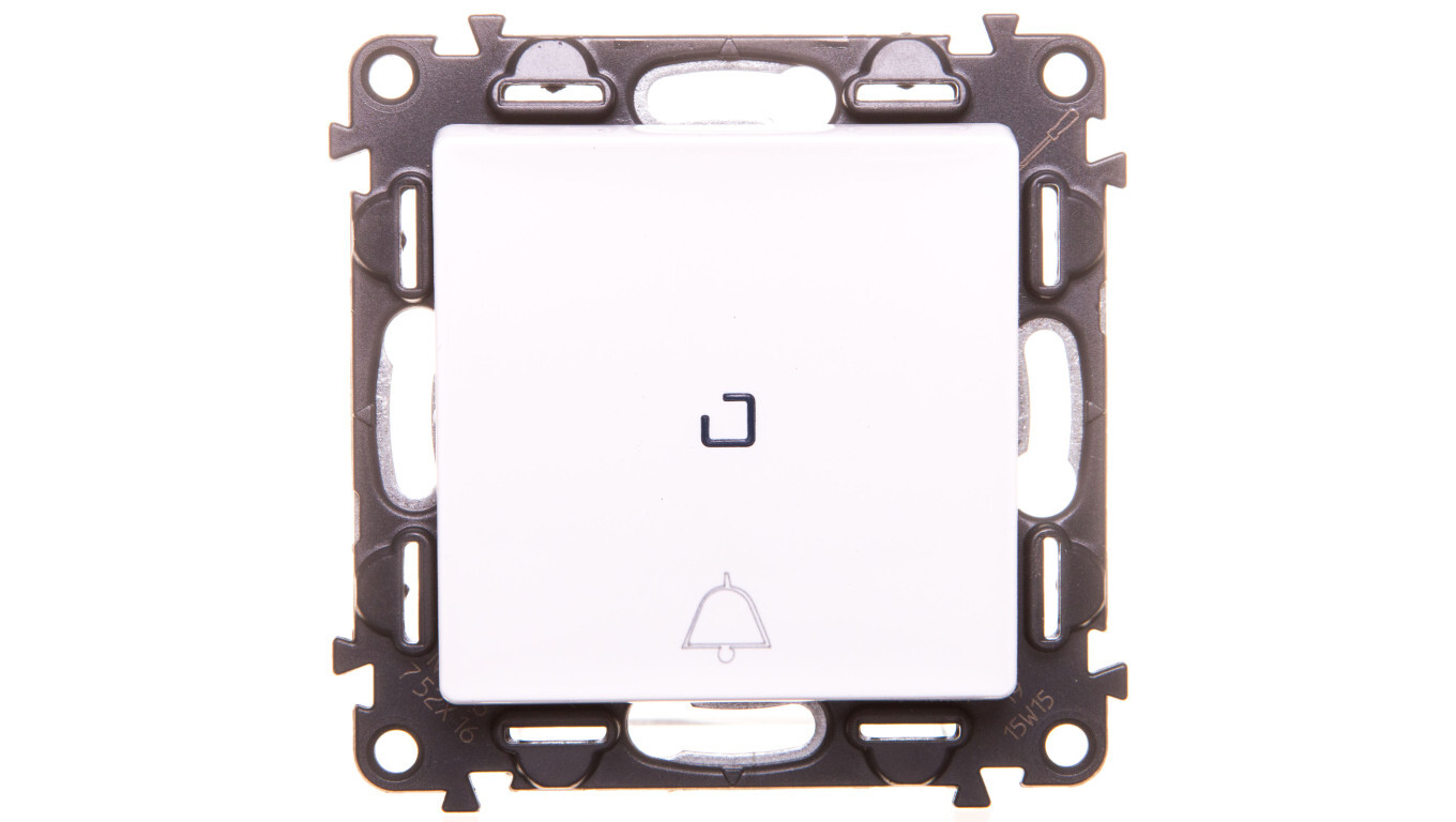 VALENA LIFE Button /bell/ with backlight white 752116 /T2UK