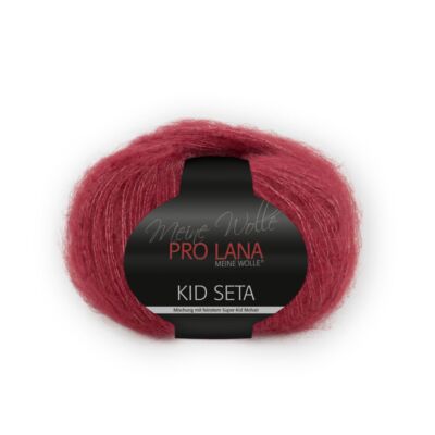 KID SETA von PRO LANA - FEUERROT (31) - 25 g / ca. 210 m Wolle
