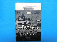 Panzer Commander World War II Tank Simulator PC 1998 USER MANUAL ONLY