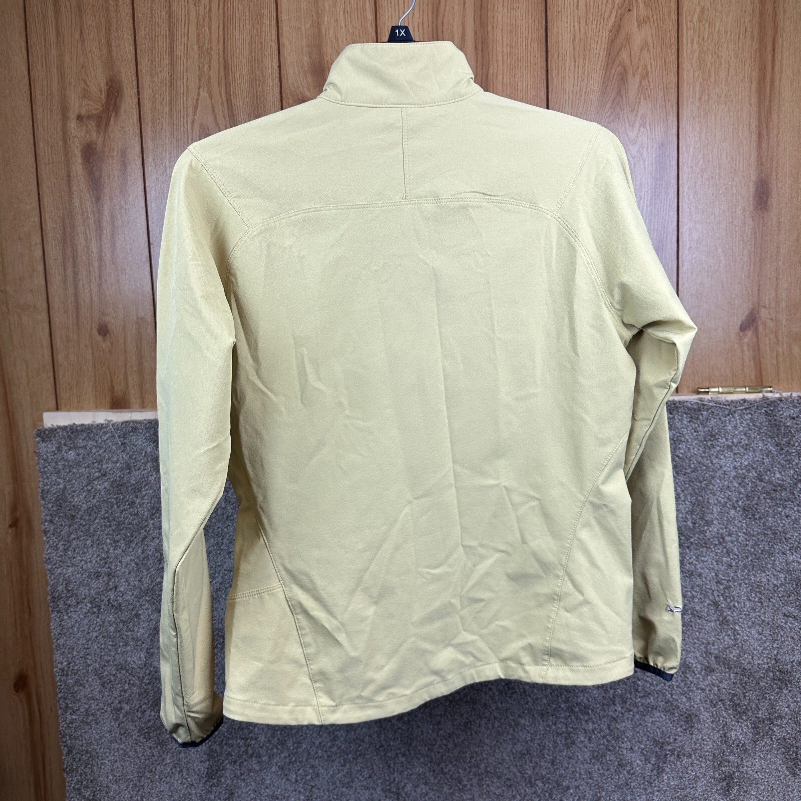 The North Face Apex Flight Series Women Antelope Tan 1/4 Zip Medium Jacket-Rare image 9