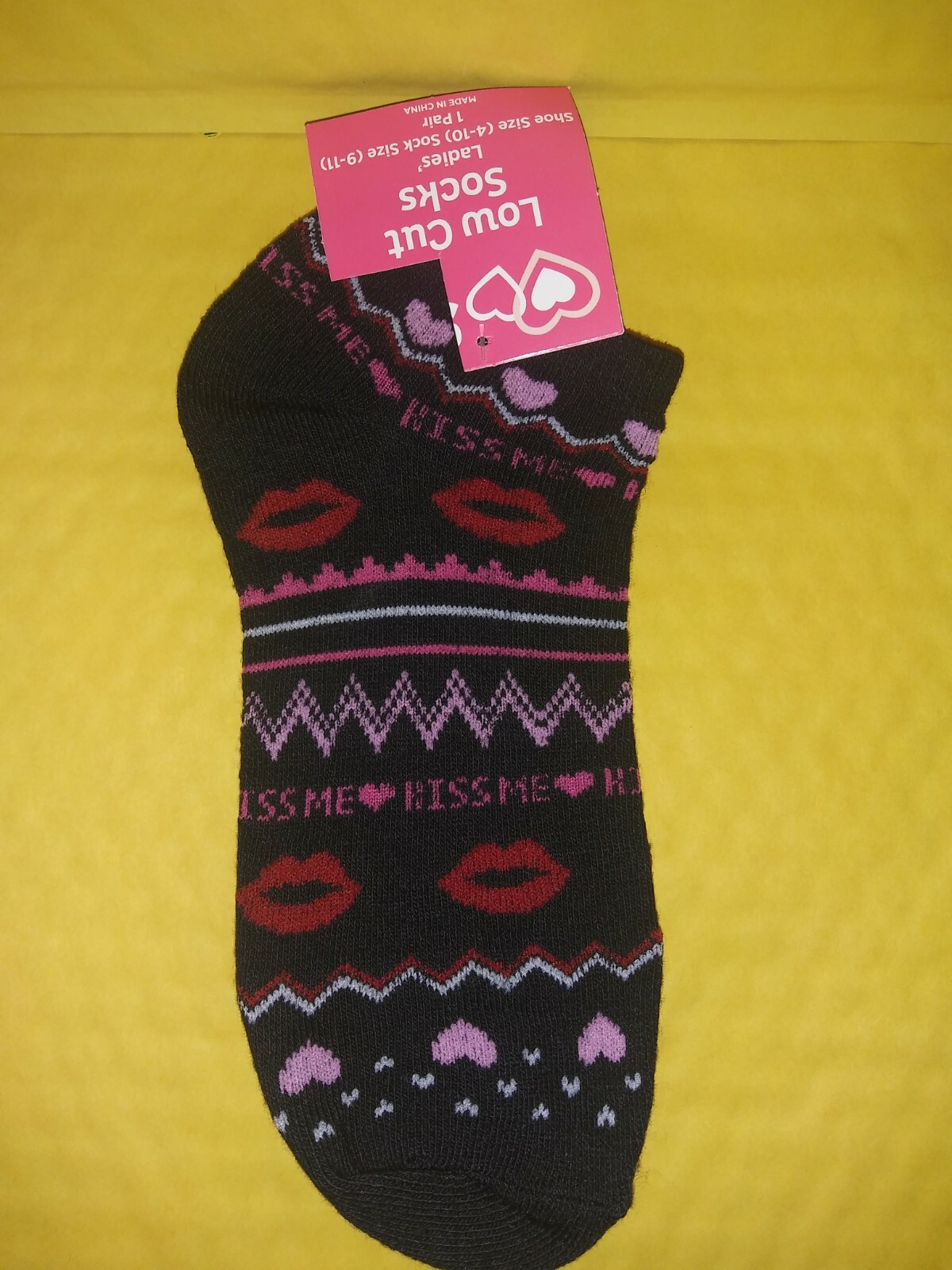 SAOLA Calzini donna taglio basso scarpa taglia 4 10 calzino 9 11 tema San Valentino multidisegni