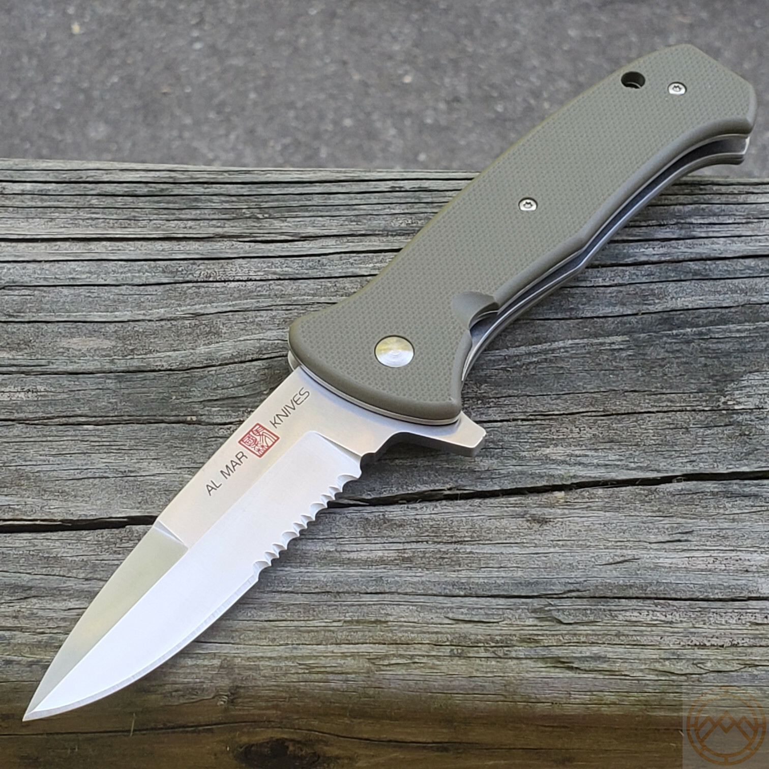 Al Mar SERE 2020 Assisted Folding Knife 3.63" 8Cr13MoV Steel Blade FRN Handle