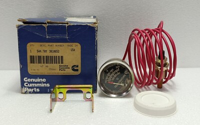 Cummins Temperaturanzeige 3010652 Murphy Switchgage 100-300°F USA Hergestellt