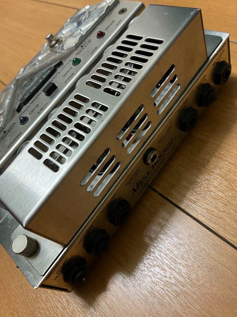 Mesa Boogie V-Twin Tube Preamp Overdrive Effects Pedal w/Adapter