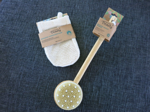 Tendance Peeling-Handschuh – Aus Hanf & Bambus, Zweifarbig, Für Gründliche Körperpflege