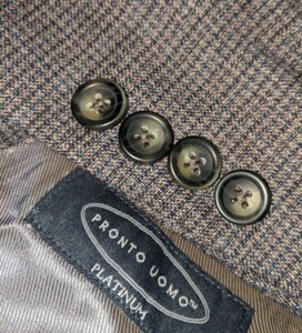 blue pronto uomo jacket