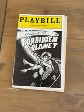 Return to the Forbidden Planet Off Broadway Playbill October 1991