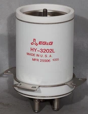 EG&G/Perkin Elmer HY-3202L/HY3202L (HY-3202/HY3202) Hydrogen Thyratron Tube