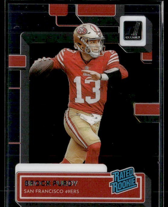 L43,792 - 2022 Clearly Donruss #99 Brock Purdy RR RC