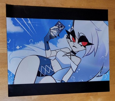 Helluva Boss Summer 2023 Swimsuit Human Loona Poster Print Vivziepop Sharkrobot