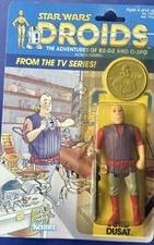 1985 Kenner Star Wars - Droids Cartoon - Jord Dusat Action Figure MOC mint