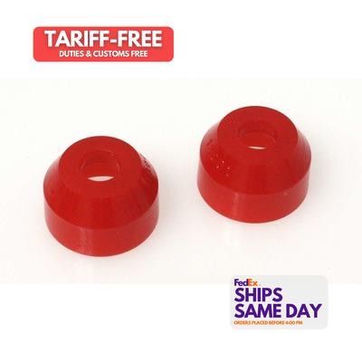 Energy Suspension 9.13119R, 2 Pack Red Polyurethane Poly Tie Rod Dust Boot Perfo - Picture 1 of 10