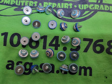 Lot of 24 Twenty-Four HP Desktop Blue Hard Disk Drive HDD Mounting Screws