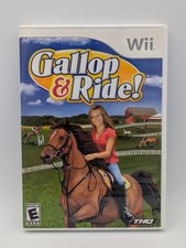 Gallop & Ride (Nintendo Wii) 2009 Authentic Tested NA NTSC