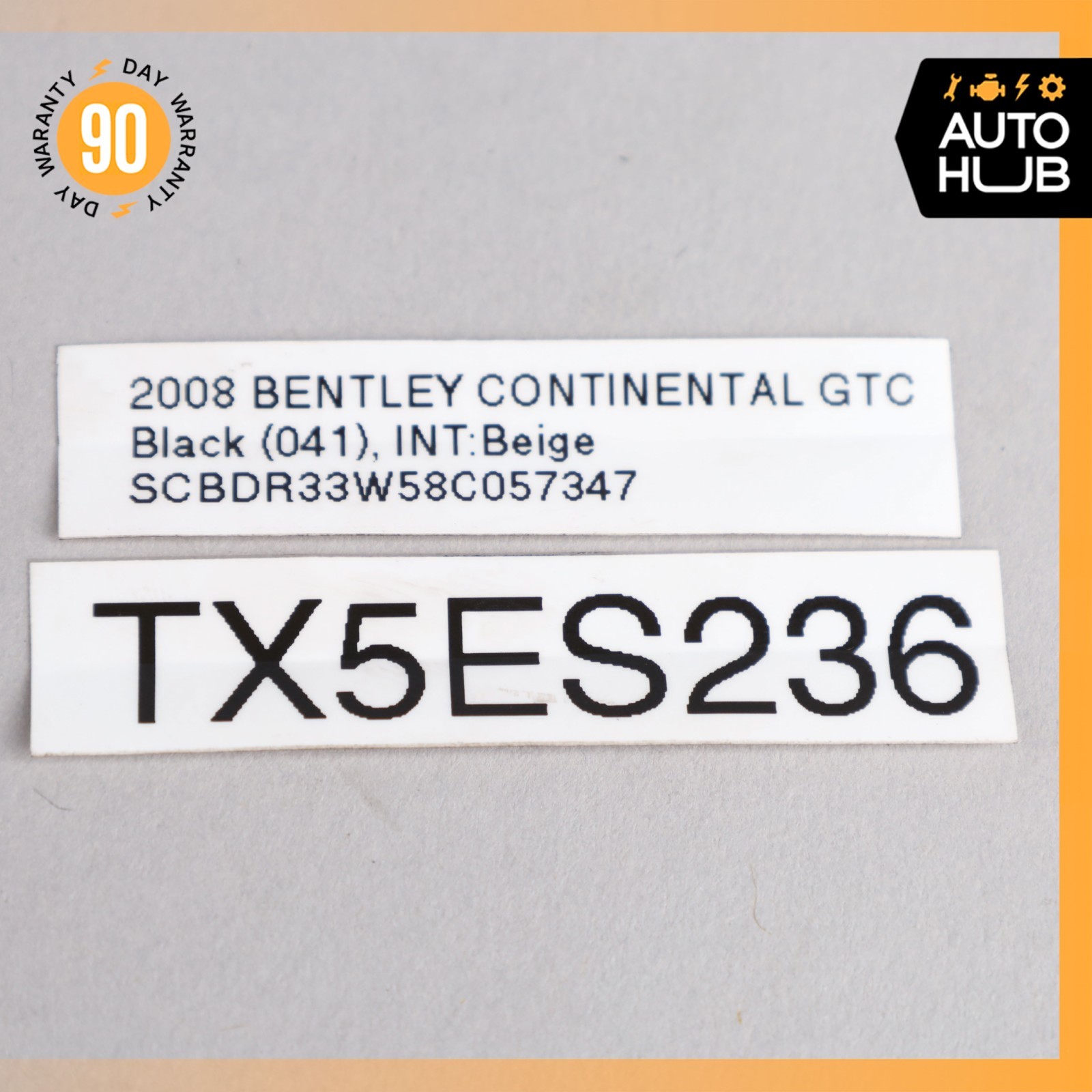 03-18 Bentley Continental GTC GT High Pressure Power Steering Hose Set OEM