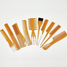 Styling Hair Comb 10PCS Hair Stylists Professional Styling Comb Set Variety