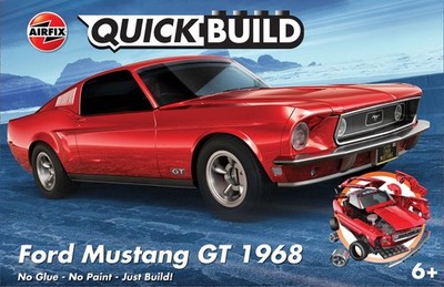 Airfix J6035  QUICKBUILD Ford Mustang GT 1968 Bausatz