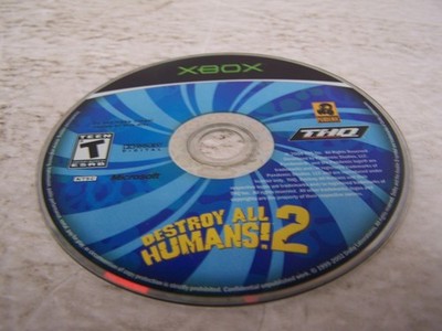Destroy All Humans 2 (Microsoft Xbox, 2006) Disc Only