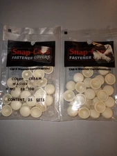 Pro-Dec Products; P/N: 8/8-108 Cream, Snap-Caps Screw Covers; (50 sets)