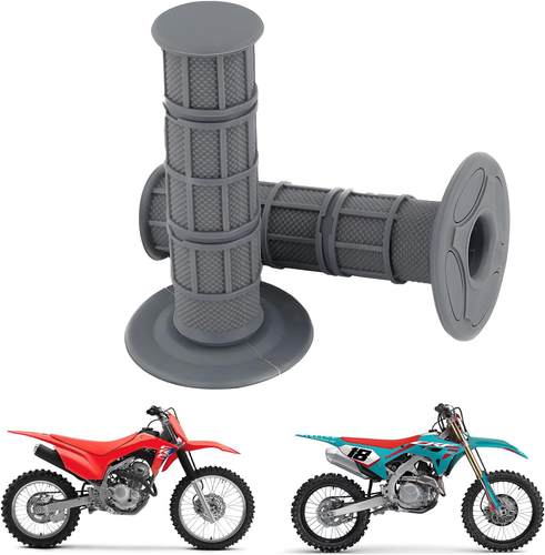 Manopole E Terminali Per Manubrio Moto 7/8” (25mm) | Antiscivolo, In Alluminio CNC, Per Doppio Cavo Gas | Adatto A Victory, Ducati, Suzuki E Kawasaki