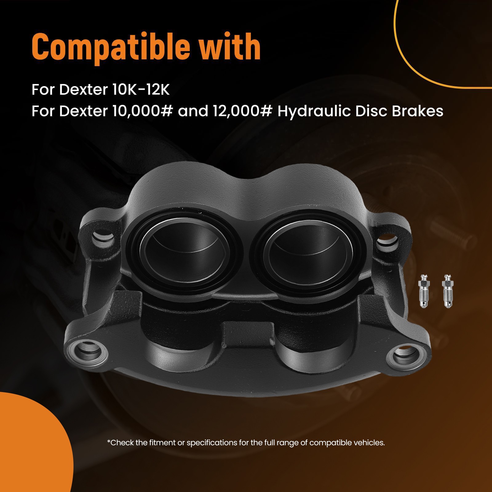 Disc Brake Caliper Fit For Dexter 10K-12K Hydraulic Disc Brakes 089-002-02