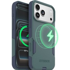 OtterBox Commuter MagSafe Case iPhone 17 Pro Max, Thin  Tough - Green  Blue