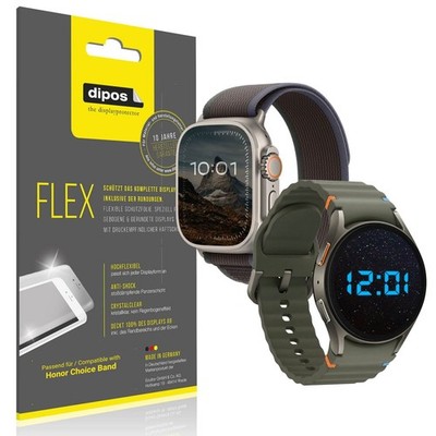 2x 3D Full Cover Schutzfolie für Honor Choice Band Panzerfolie Anti-Shock