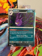 Pokemon Crobat 051/086 Holo Rare TCG 2026 Chaos Rising Card