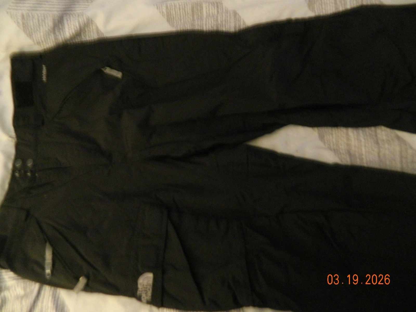 The North Face Black Hyvent Snow Pants - Large