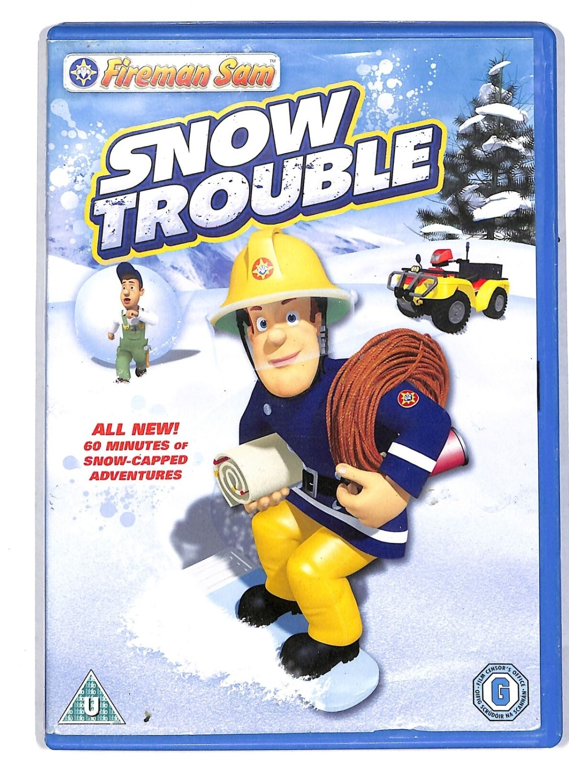 Fireman Sam: Snow Trouble DVD FREE SHIPPING