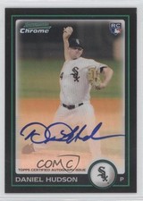 2010 Bowman Chrome Refractor Rookie Auto 117/500 Daniel Hudson #220 Auto 2u3
