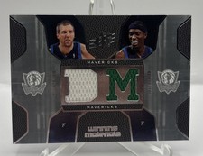 2007-08 SPx Winning Materials Combo Dirk Nowitzki Josh Howard #WMC-NH HOF 0q3