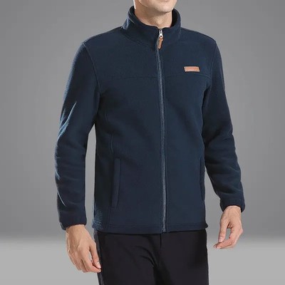2021 New Warm Fleece Jacket Men Waterproof Thicken Spring Winter men's clothing