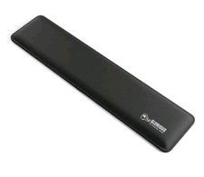 Glorious Gaming Wrist Pad/Rest, 17.5x4 inches/17mm Full Size Slim - Black 