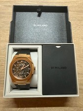 D1 MILANO Skeleton Automatic Watch Stylish Metal Band